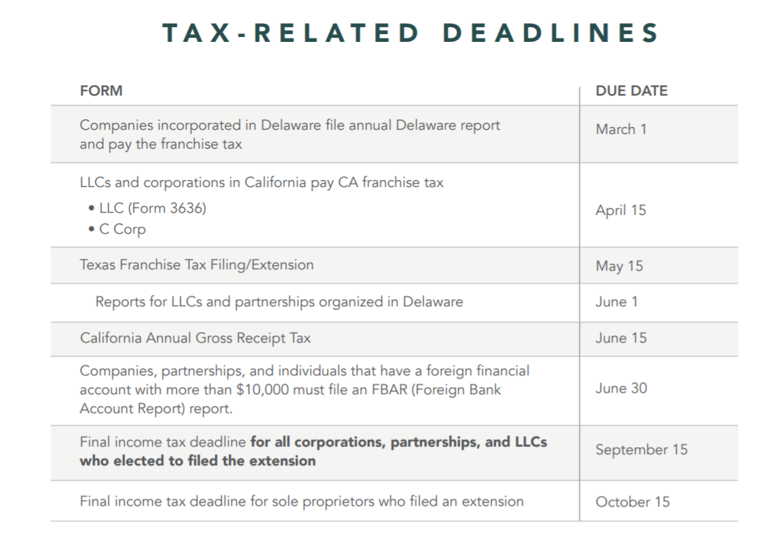 tax-related-deadlines